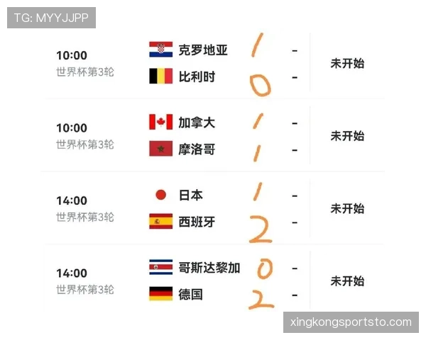 世界杯E组进球统计:四队小组赛共打入17球